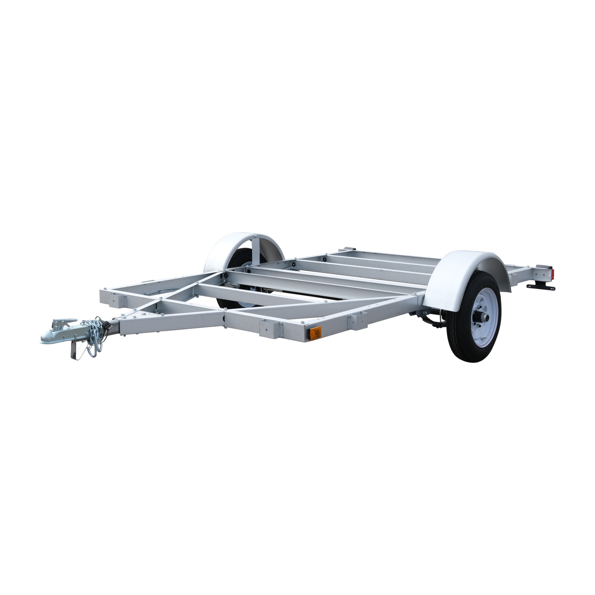 Stirling Galvalume Kit Trailer - 5ft. x 8ft., 1250-Lb. Capacity, 12in. Wheels, Model# 60-096-KO12